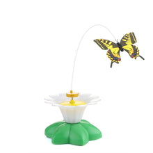 Cat Toys Electric Rotating Colorful Butterfly